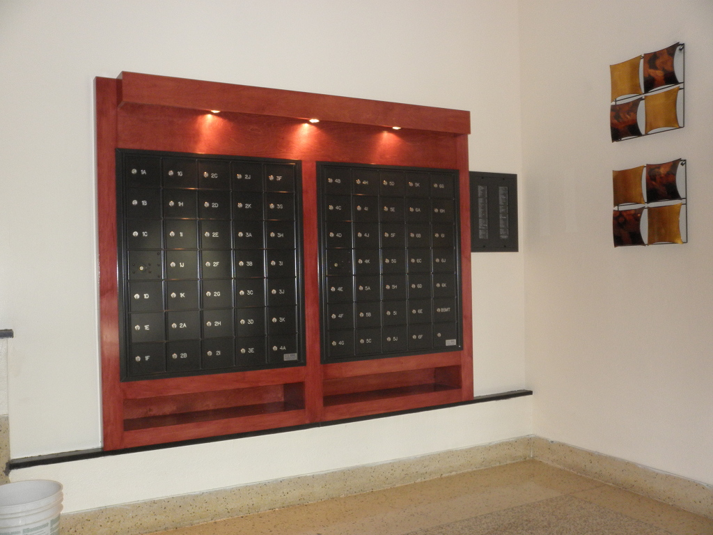 Mailbox Area Design & Space Planning for Buildings in NYC by Jonathan Baron